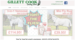 Desktop Screenshot of gillettcook.co.uk
